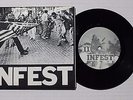 INFEST Infest EP 45 Self Release IF-001 US 1988 NM- GREAT ORIG W/ POSTER