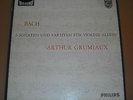 BACH 6 SONATEN & PARTITEN FUR VIOLINE ALLEIN ARTHUR GRUMIAUX PHILIPS 635 198/200