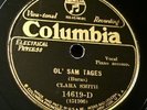 Scarce Columbia 14619-D Clara Smith-Ol' Sam Tages (NYC 1931) w/Asbestos Burns