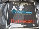 FURTWANGLER BEETHOVEN #9 LIVE BAYREUTH 1951 w APPLAUSE WALP 1286-87 HMV 2LP MINT