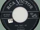 OTIS BLACKWELL Number 000 / Fool That I Be 45rpm RCA-Victor 1952