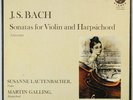 LAUTENBACHER BACH COMPLETE VIOLIN SONATAS VOX ED.1 STEREO 2LP BOX SVUX 52027 NM