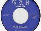 CLYDE STACY - BABY SHAME- YOU WANT LOVE 45- ORIGINAL RARE ROCKABILLY NM HEAR IT