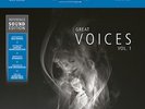 REFERENCE SOUND EDITION-GREAT VOICES,VOL.1 (2 LP)-VINYL LP (2) INAKUSTIK NEU