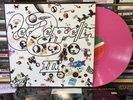 Led Zeppelin - III 3 Three - Pink Coloured Vinyl LP Rare Near Mint