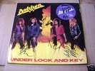 *DOKKEN*UNDER LOCK AND KEY-AUTOGRAPHED BY ALL 4