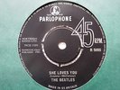 THE BEATLES   SHE LOVES YOU/I'LL GET YOU, 1ST PRESS, PARLOPHONE R 5055, 1963, UK