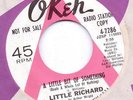 Little Richard Little bit of something Okeh 4-7286 Ex Radio station copy