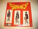 SUPREMES meet the supremes / debut cover ( r&b ) - STOOL COVER - VERY RARE -