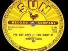 SUN 286-78 rpm Warren Smith 
