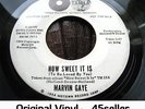 ? Marvin Gaye PROMO 'How Sweet It Is' + Cover Northern Soul 45 HEAR