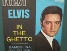 Elvis Presley N 1572 In The Ghetto 45 W/ Sleeve Italy Original