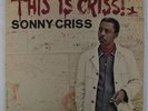 Sonny Criss - This Is Criss LP - Prestige - PR 7511 Mono RVG VG+