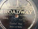 Broadway 8108 FRUIT JAR GUZZLERS ( Paramount) Cacklin' Hen 1928 78 rpm