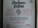 Philips A 00150/53L : Bach: Matthaus Passion, Mengelberg 4lp Records NEAR MINT -