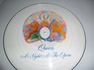 queen picture disc a night at the opera RARE COLLECTOR  acdc  /iron maiden