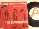 THE TEMPTATIONS UK MOTOWN PS DEMO 45 BEAUTY IS ONLY SKIN DEEP  1966