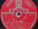 arabic 78 RPM-badiaa massabni & her orchestra - belly dance-odeon germany 1930's