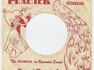 Rare Peacock Records - Red & White - Company Sleeve - Sleeve Only - ORIGINAL
