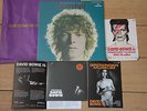 David Bowie Man of Words LP BLUE Amsterdam 7 ORANGE + flyers