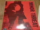 MINOR THREAT LP RECORD DISCHORD 12 ORIGINAL FIRST PRESS RED COVER W/ LYRICS