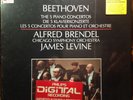 SEALED 4LP Beethoven 5 Piano Concertos BRENDEL James Levine CSO Philips 411 189