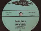BABY TALK by  JAN & DEAN-- VINYL 78rpm / ROCK/ DOO-WOP