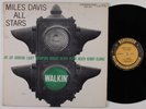 MILES DAVIS ALL STARS Walkin' PRESTIGE 7076 LP VG++ mono
