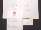 Rare Bob & Ray Music Factory Radio Show Record Cue Sheet Comedy Frank Zappa