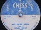HEAR Rock 'n' Roll  78 rpm CHUCK BERRY Oh Baby Doll CHESS 1664
