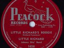 HEAR LITTLE RICHARD 78 rpm Little Richard's Boogie PEACOCK 1658