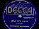 BIRMINGHAM SERENADERS - MILK COW BLUES - DECCA 78 RPM
