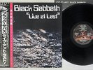 BLACK SABBATH LIVE AT LAST SOUNDS MARKETING SYSTEM SP25-5009 Japan OBI LP