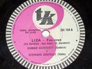 DJANGO REINHARDT GRAPELLY LIZA ARGENTINA 78 rpm 10'