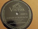 Larry Clinton - 78rpm single 10-inch – VICTOR #25897 A Study In Blue