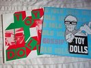 TOY DOLLS X  2  LPS -- THE TOY DOLLS & IDLE GOSSIP