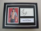 Duncan James Signed A4 Photo Framed Blue Memorabilia Autograph Display + COA