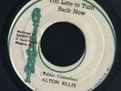 1723 ALTON ELLIS-TOO LATE TO TURN BACK NOW- GIANT REGGAE 45 7