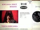 Gibson Berganza RARE 1ED LP DECCA NM Berganza sings Rossini