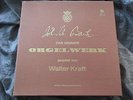 BACH 18LP integral Organ Works by WALTER KRAFT heavy BOX SET on VOX STEREO, Mint