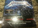 Metallica Ride The Lightning BLUE Vinyl 2LP?Limited to 1000?Sealed NEW?