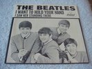 THE BEATLES-I Want To Hold Your Hand -45 & PIC SLV/ORIGINAL CAPITOL LABEL/NM