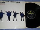 THE BEATLES  help  1965 UK  FIRST STEREO -BLACK & YELLOW PARLOPHONE-EX+