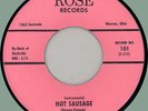 STING-RAYS Hot Sausage / Sandy, I Do 45rpm Rose '60s Ohio garage instro