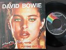 DAVID BOWIE SINGLE MADE IN PORTUGAL 45 PS 7 *CAT PEOPLE*