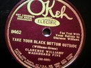 Electric OKeh 8462 Clarence Williams' Washboard Five-Cushion Foot Stomp-great