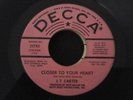 J. T. CARTER  CLOSER TO YOUR HEART..THE WILD ONES DECCA PINK PROMO  M-