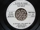 Elvis Presley PROMO DJ-7 (RCA Victor 47-6643) Love Me Tender * Jean Chapel Movie