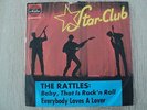 Single:  THE RATTLES --- baby, that is rock´n roll     Germany 1964
