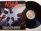 NWA rap LP record album Straight Outta Compton guc 1988 Ruthless Eazy-E Dr Dre
